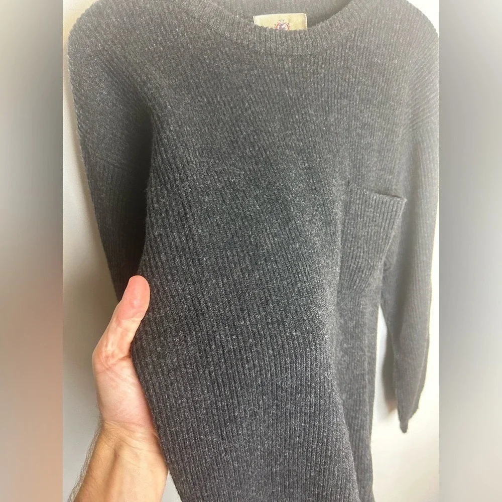 Vtg The‎ Territory Ahead Wool Cashmere Pullover Mens Sweater Size M Dark Gray